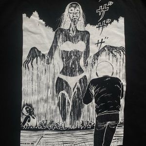 Junji Ito Collection Black and White TShirt